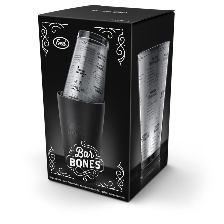 Bar Bones Cocktil Shaker Decorative Box