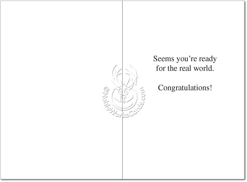 College Congratulations Card - Sour Sentiments 
 - 2