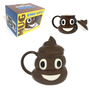 Poop Emoji Coffee Mug With Box