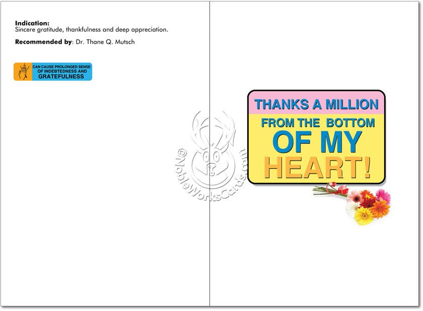 Tanxamill Thank You Card - Sour Sentiments