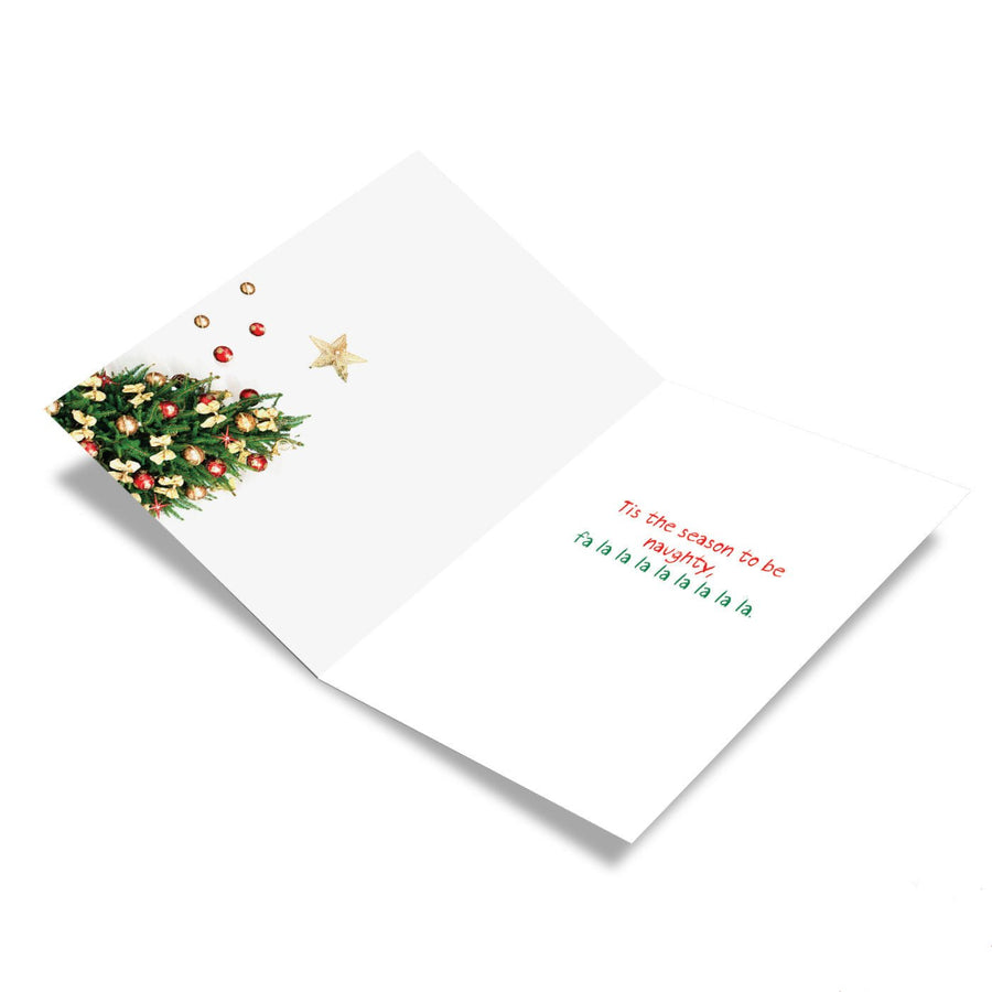 Blame The Doggie Christmas Card - Sour Sentiments