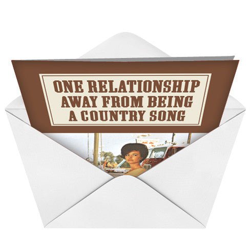 Country Song Card (Blank) - Sour Sentiments 
 - 2