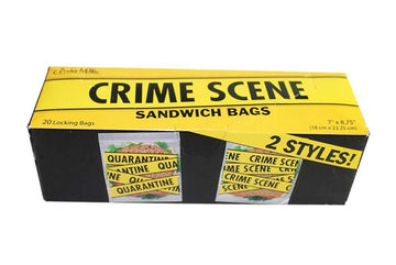 Crime Scene Sandwich Bags - Sour Sentiments
