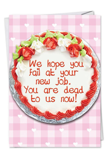 Fail At Job Card - Sour Sentiments