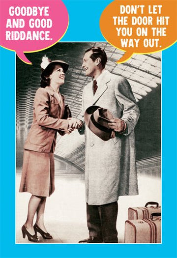 Good Riddance Divorce Card