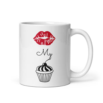 Kiss My Cupcake Mug - Sour Sentiments