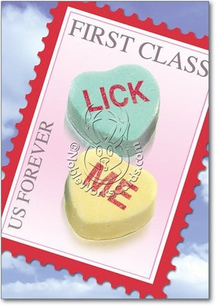 Lick Me Valentine's Day Card - Sour Sentiments 
