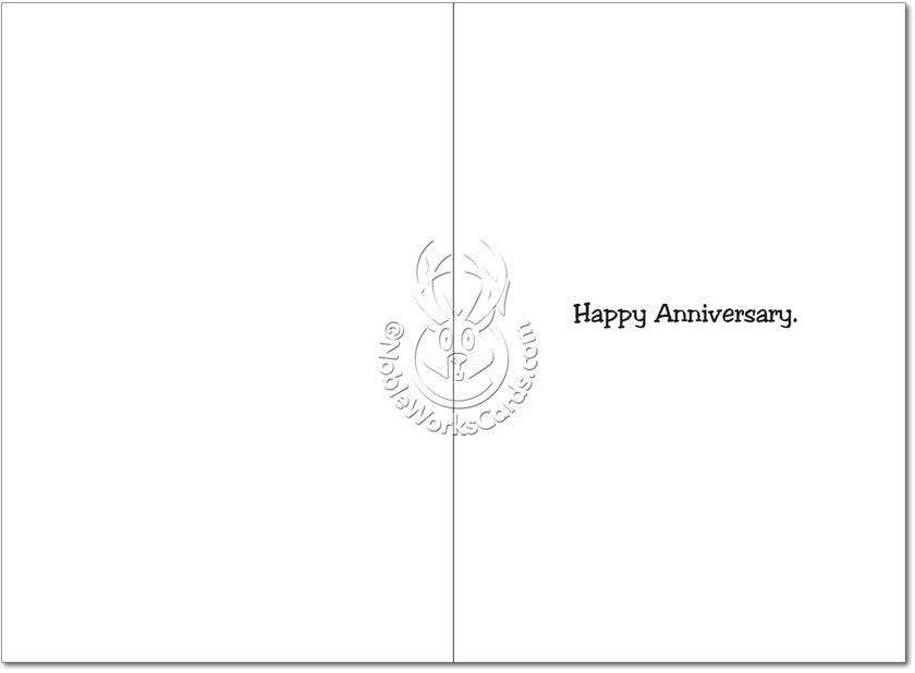 Married Cars Anniversary Card - Sour Sentiments 
 - 2