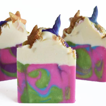 3 Mermaid Kiss Artisan Soaps
