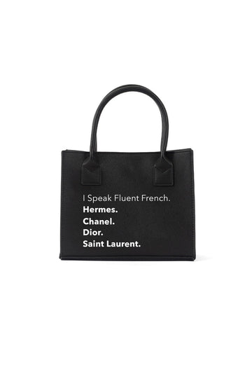 Mini Modern Tote - Fluent French - Sour Sentiments
