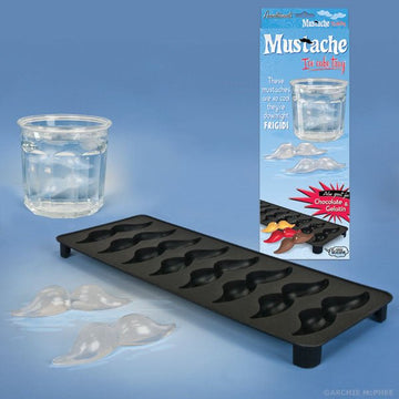 Mustache Ice Cube Tray - Sour Sentiments 
 - 1