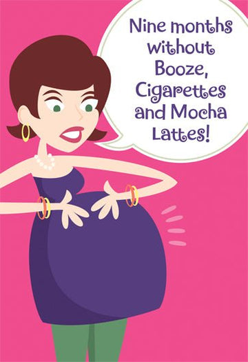 Nine Months Mother's Day Card