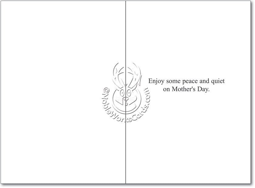 Play In Traffic Mother's Day Card Inside