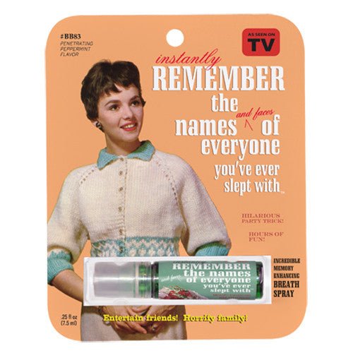 Remember The Names Breath Spray - Sour Sentiments 
