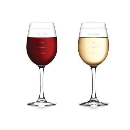 Sauced Measuring Wine Glass