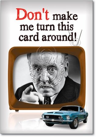 Turn This Car Around Father's Day Card - Sour Sentiments
