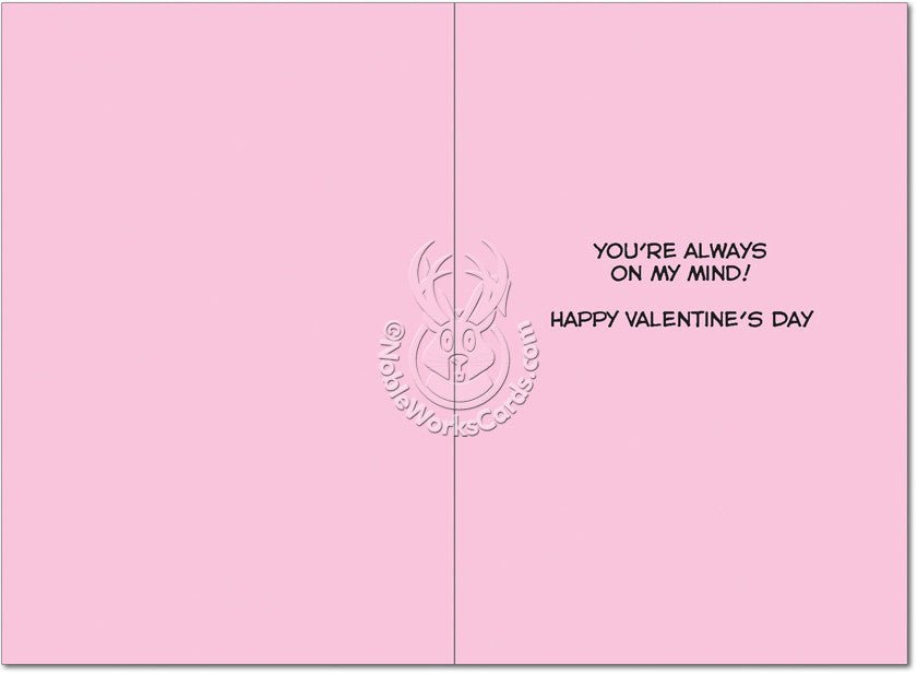 Zombie Brains Valentine's Day Card - Sour Sentiments