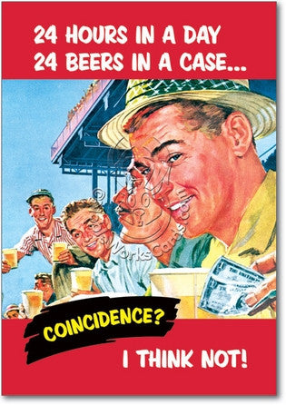 24 Beers Card - Sour Sentiments 
 - 1