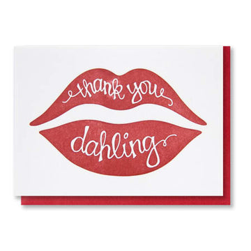 Thank You Dahling Card